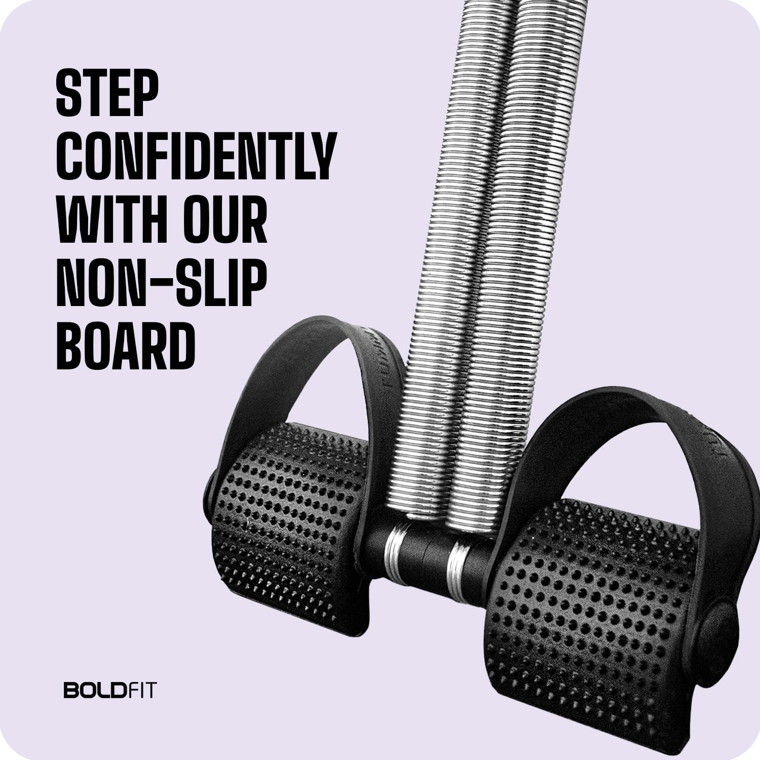 Boldfit Double Spring Tummy Trimmer Men and Women for Abs Workout